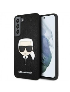 Samsung Galaxy S22 Plus och väldigt snyggt skydd från Karl Lagerfeld.