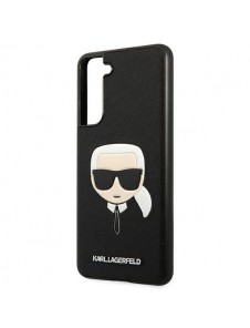 Samsung Galaxy S21 FE och väldigt snyggt skydd från Karl Lagerfeld.