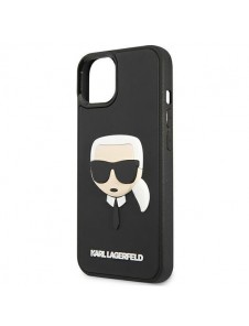 iPhone 13 Mini och väldigt snyggt skydd från Karl Lagerfeld.