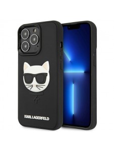 Med detta skal kommer du att vara lugn för iPhone 13 Pro / 13 väldigt snyggt skydd från Karl Lagerfeld.