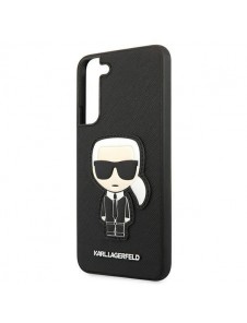 Med detta fodral kommer du att vara lugn för Samsung Galaxy S22 Plus väldigt snyggt skydd från Karl Lagerfeld.