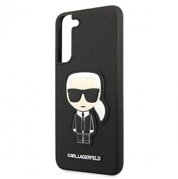 Med detta fodral kommer du att vara lugn för Samsung Galaxy S22 Plus väldigt snyggt skydd från Karl Lagerfeld.