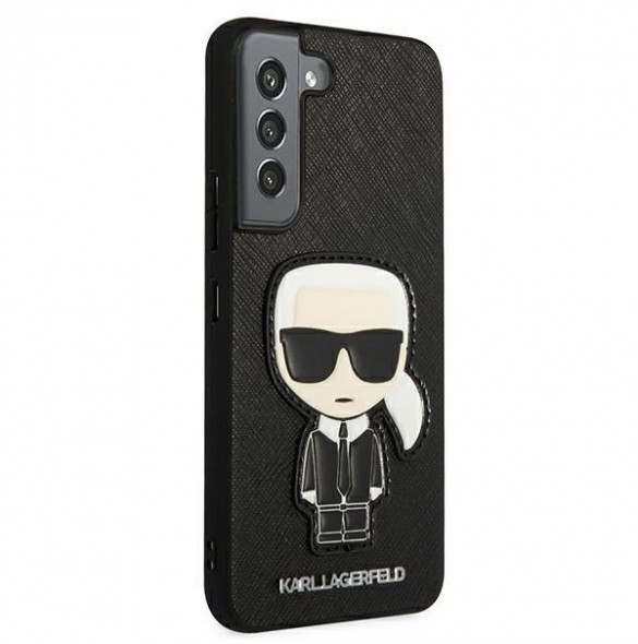 Med detta fodral kommer du att vara lugn för Samsung Galaxy S22 väldigt snyggt skydd från Karl Lagerfeld.