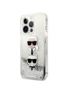 Med detta skal kommer du att vara lugn för iPhone 13 Pro / 13 väldigt snyggt skydd från Karl Lagerfeld.