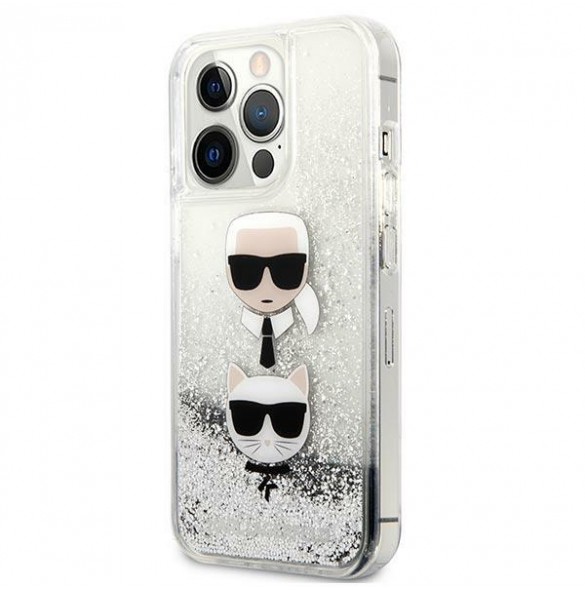 Med detta skal kommer du att vara lugn för iPhone 13 Pro / 13 väldigt snyggt skydd från Karl Lagerfeld.