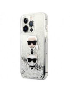 Med detta skal kommer du att vara lugn för iPhone 13 Pro / 13 väldigt snyggt skydd från Karl Lagerfeld.