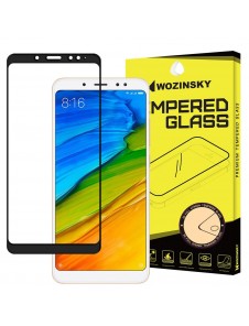 Svart och väldigt elegant glas för Xiaomi Redmi Note 5 (dubbel kamera) / Redmi Note 5 Pro.