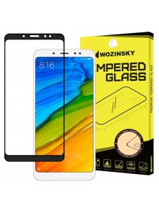 Svart och väldigt elegant glas för Xiaomi Redmi Note 5 (dubbel kamera) / Redmi Note 5 Pro.