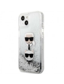 iPhone 13 Mini och väldigt snyggt skydd från Karl Lagerfeld.