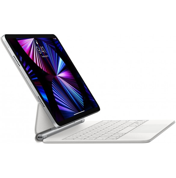 Apple MJQJ3DK/A Magic Keyboard for iPad Air eller Pro 11" white- Danish