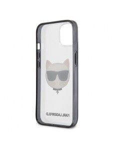 iPhone 13 Mini och väldigt snyggt skydd från Karl Lagerfeld.