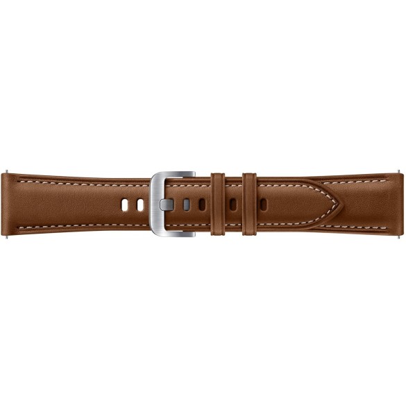 Galaxy Watch 3 Stitch Leather Strap 20mm - Brun( ET-SLR85SAE)