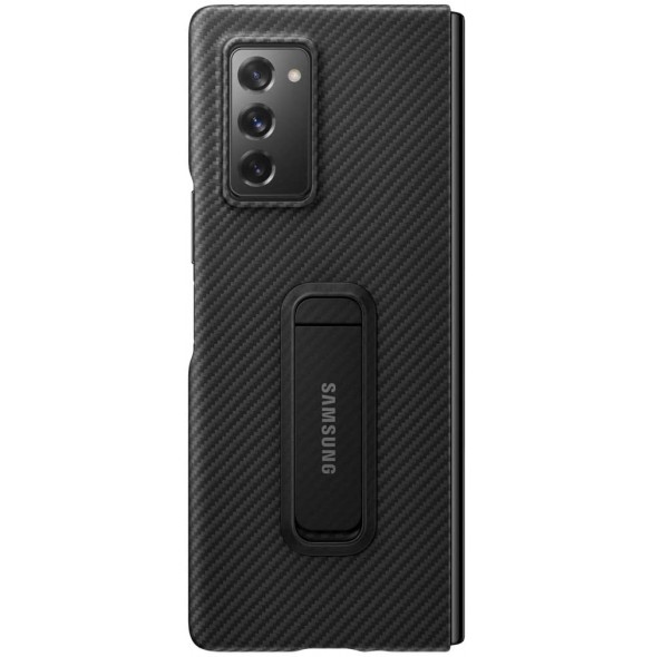 Samsung Aramid Cover-fodral till Samsung Galaxy Z Fold 2 5G - Svart (EF-XF916SBE)