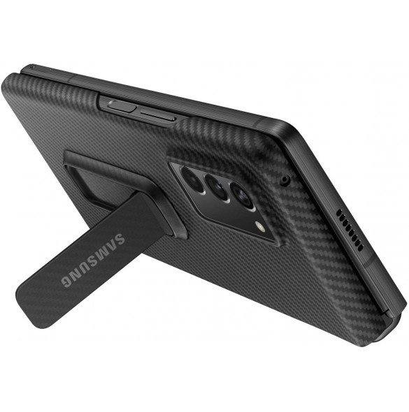 Samsung Aramid Cover-fodral till Samsung Galaxy Z Fold 2 5G - Svart (EF-XF916SBE)