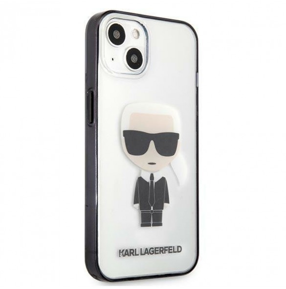 Genomskinligt och mycket praktiskt omslag från Karl Lagerfeld.