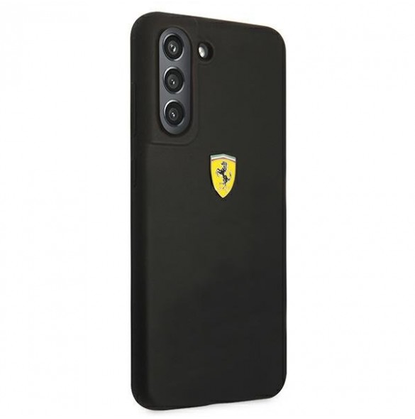 Med detta fodral kommer du att vara lugn för Samsung Galaxy S21 FE väldigt snyggt skydd från Ferrari.