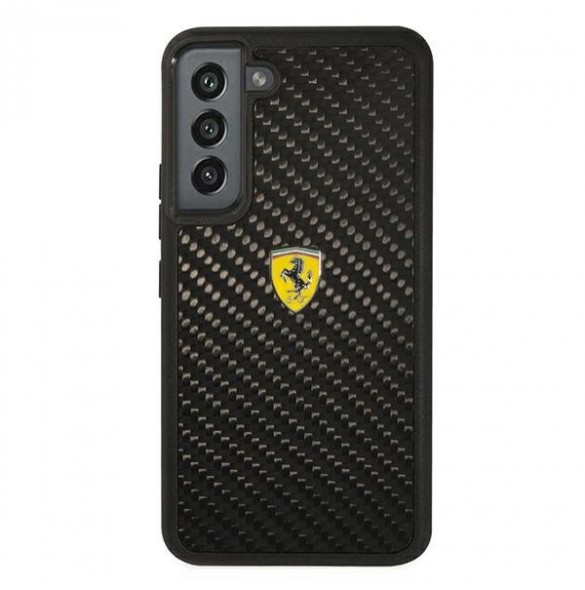 Med detta fodral kommer du att vara lugn för Samsung Galaxy S22 väldigt snyggt skydd från Ferrari.