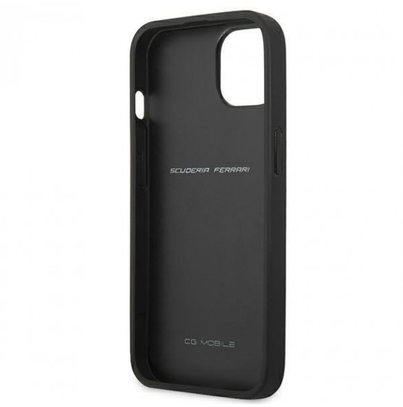Rött och väldigt stilrent skal till iPhone 13 Mini.