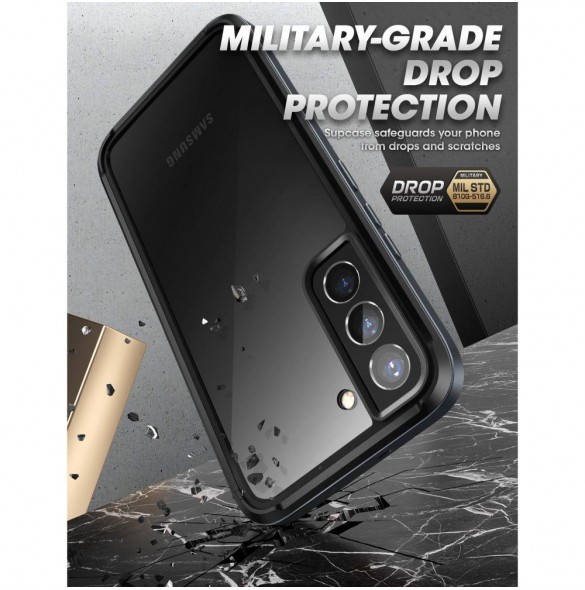 Med detta fodral kommer du att vara lugn för Samsung Galaxy S22 väldigt snyggt skydd från Supcase.