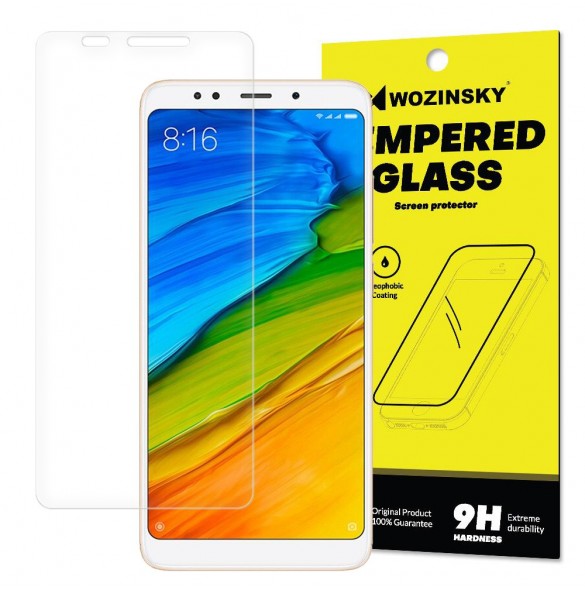 Med detta glas kommer du att vara lugn för din Xiaomi Redmi 5 Plus / Redmi Note 5 (enstaka kamera).