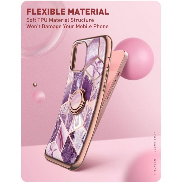 Vackert och pålitligt skyddsfodral för iPhone 13 Pro.