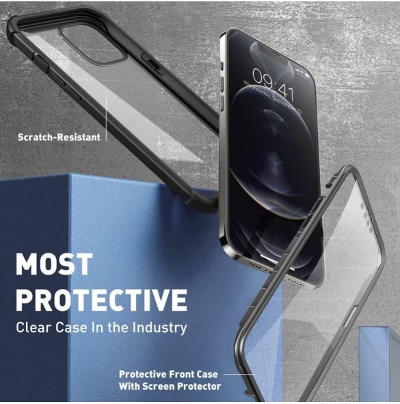 Svart och väldigt stilrent skal till iPhone 13 Pro.