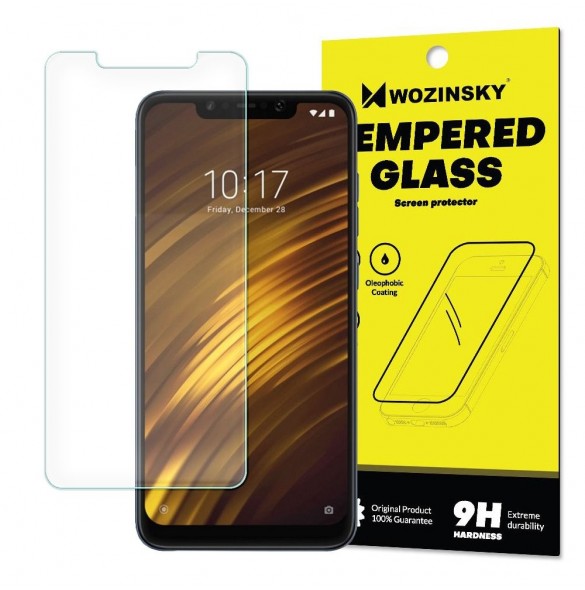 Pålitligt och bekvämt glas för din Xiaomi Pocophone F1.