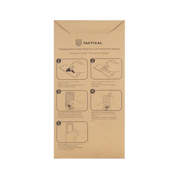 Tactical Glass Shield 5D för Xiaomi Redmi Note 11 Pro 5G/11 Pro Plus 5G - Svart