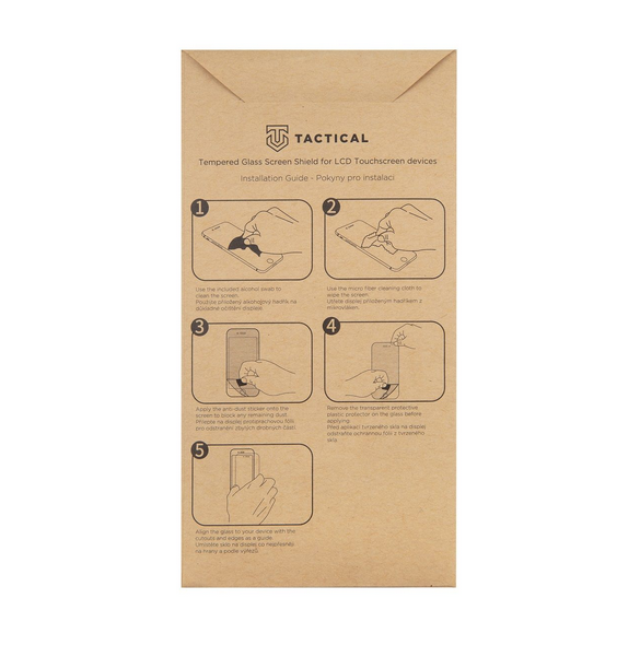 Tactical Glass Shield 5D till Motorola Moto G41 - Svart