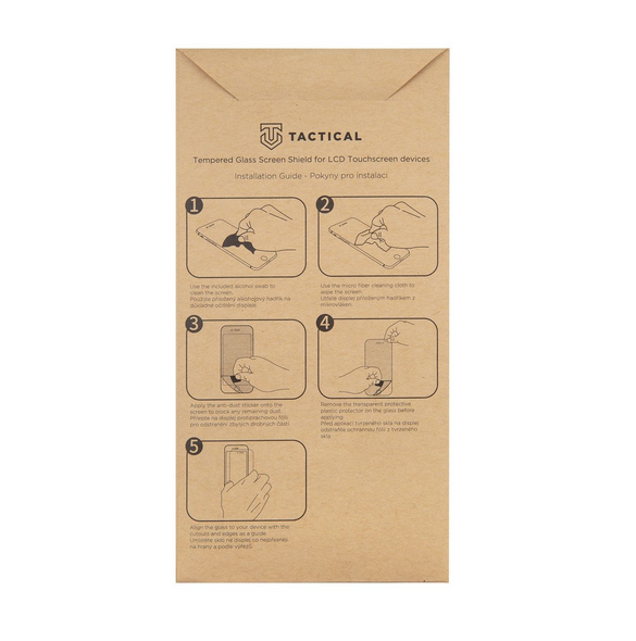 Tactical Glass Shield 5D till Motorola Moto G60 - Svart