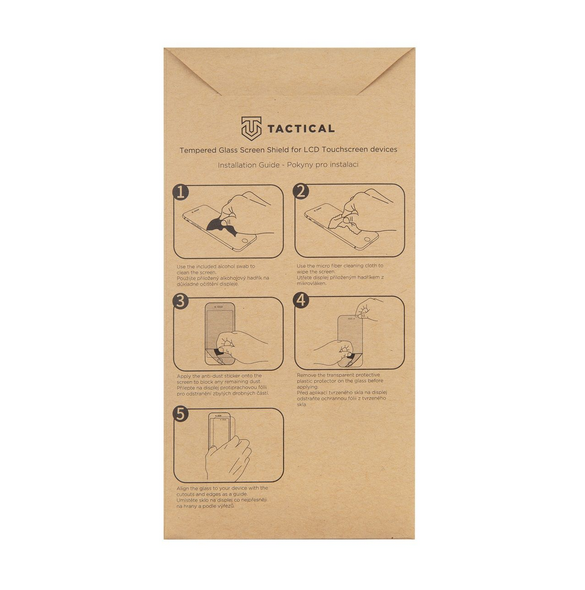 Tactical Glass Shield 5D för Motorola Moto E7 Power/E7i Power - Svart