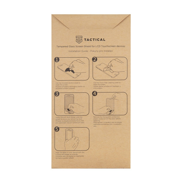 Tactical Glass Shield 2.5D för Xiaomi Redmi 9A/9AT/9C - Klar