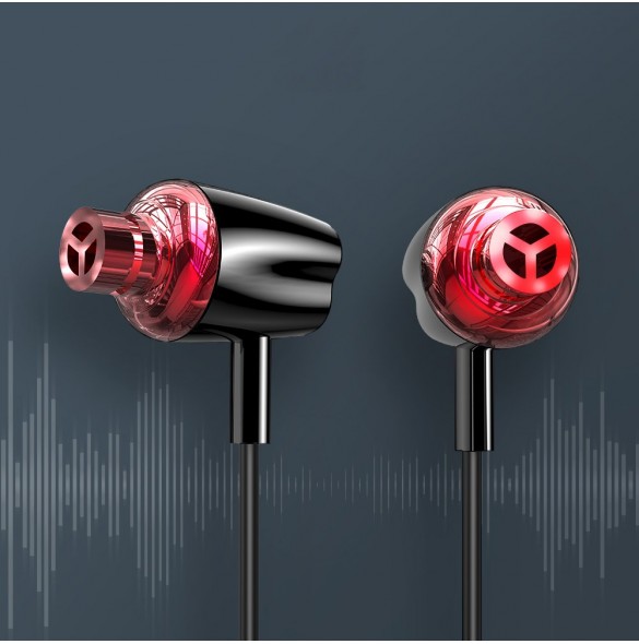 Joyroom JR-EL114 In-ear Wired 3,5 mm hörlurar - Blå