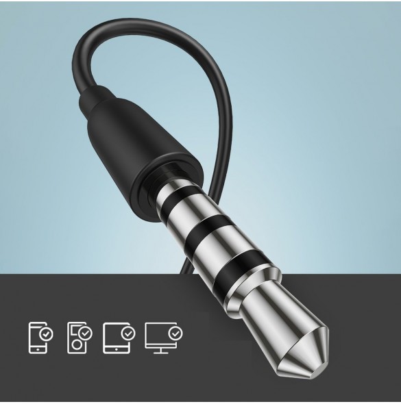 Joyroom JR-EL114 In-ear Wired 3,5 mm hörlurar - Blå