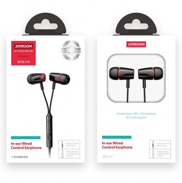 Joyroom JR-EL114 In-ear Wired 3,5 mm hörlurar - Blå