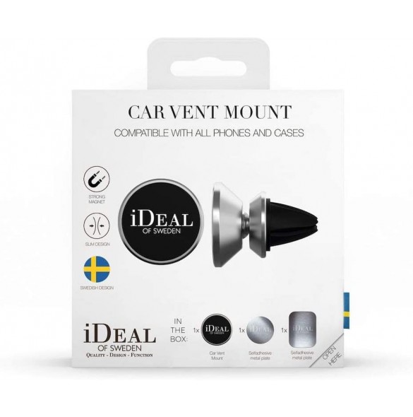 iDeal of Sweden Universal Car Vent Mount - Silver