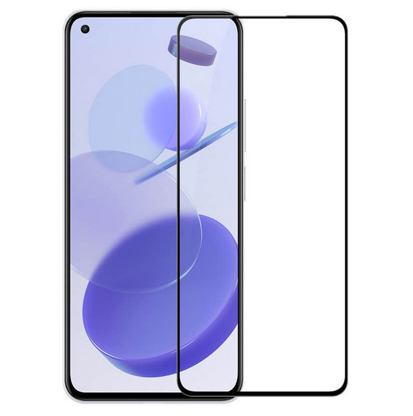 Nillkin Tempered Glass 2.5D CP+ PRO för Xiaomi Mi 11 Lite 4G/5G/5G NE - Svart