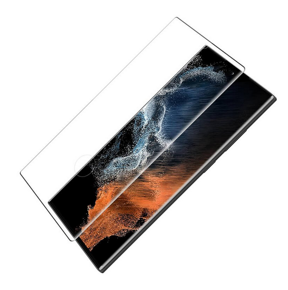 Nillkin Tempered Glass 3D CP+ MAX för Samsung Galaxy S22 Ultra - Svart