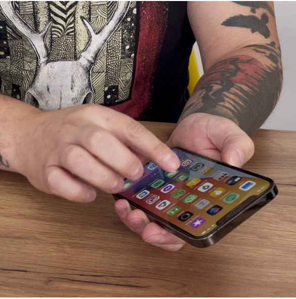 Wozinsky Full Cover Flexi Nano Glass Film Härdat glas med en ram för Xiaomi Mi 11T Pro / Mi 11T - Genomskinlig