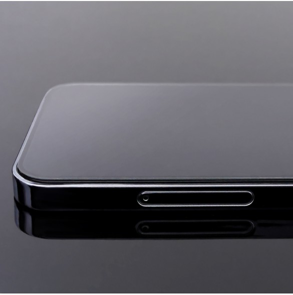 Wozinsky super hållbart hellim härdat glas helskärm med ram Fodral Friendly Samsung Galaxy S22 - Svart