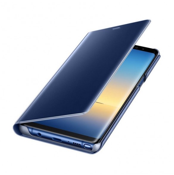 Samsung EF-ZN950CNE Clear View Case Till N950 Galaxy Note 8 - Deep Blue