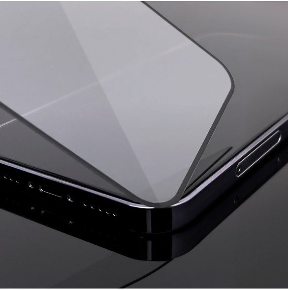 Wozinsky supertuff hellim härdat glas helskärm med ramfodral vänlig Xiaomi Mi 11T Pro / Mi 11T - Svart