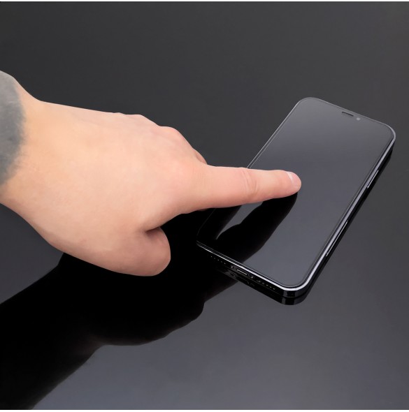 Wozinsky supertuff hellim härdat glas helskärm med ramfodral vänlig Xiaomi Mi 11T Pro / Mi 11T - Svart