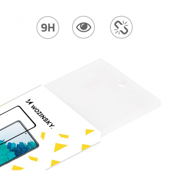 Wozinsky supertuff hellim härdat glas helskärm med ramfodral vänlig Oppo Reno6 4G - Svart