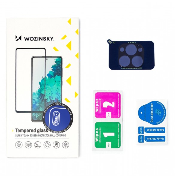 Wozinsky Full Camera Glass 9H Full Camera Tempered Glass för Samsung Galaxy Z Fold 3