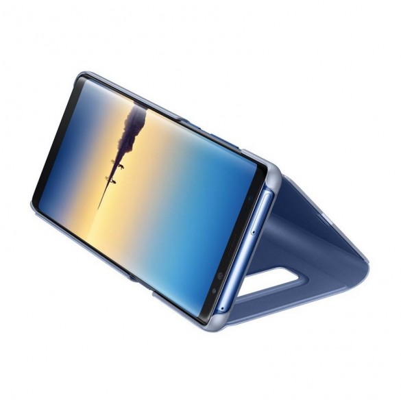 Samsung EF-ZN950CNE Clear View Case Till N950 Galaxy Note 8 - Deep Blue