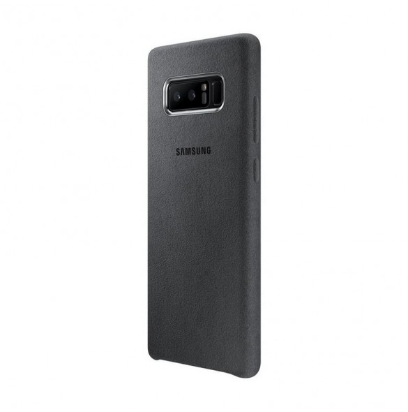 Samsung EF-XN950AJE Alcantera Back Cover Till N950 Galaxy Note 8 - Dark Grey