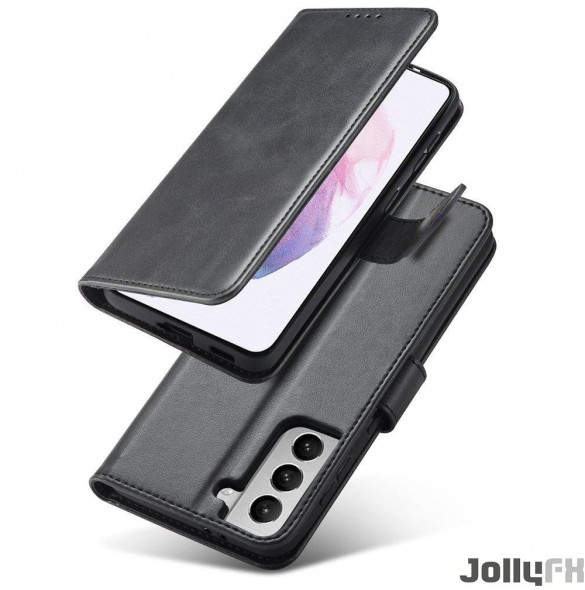 Med detta fodral kommer du att vara lugn för Samsung Galaxy S22 väldigt snyggt skydd från JollyFX.