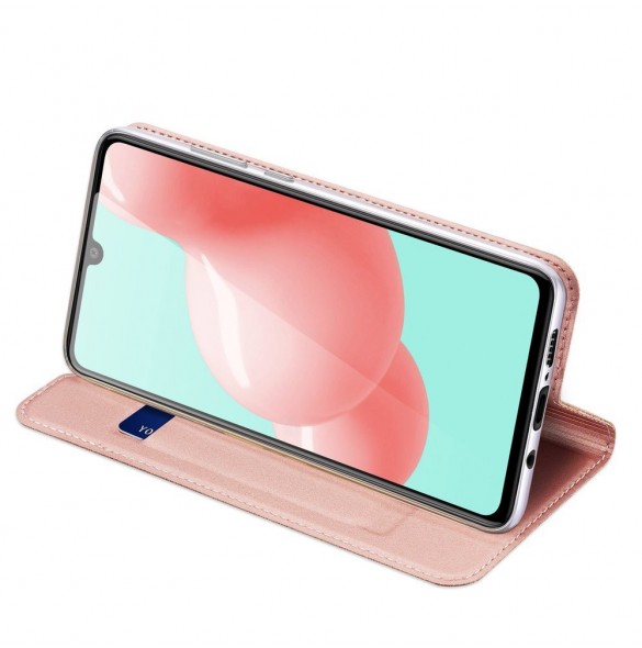 DUX DUCIS Skin Pro Bookcase-typfodral för Samsung Galaxy A41 - Rosa