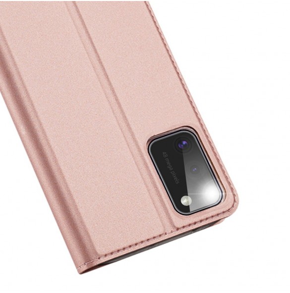 DUX DUCIS Skin Pro Bookcase-typfodral för Samsung Galaxy A41 - Rosa